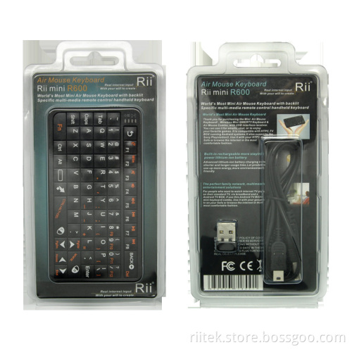 R600 Mini Air Mouse Keyboard with Gyro Mouse , Used for Tablet PC,Laptop, Smart TV,PS3, Android TV Box
